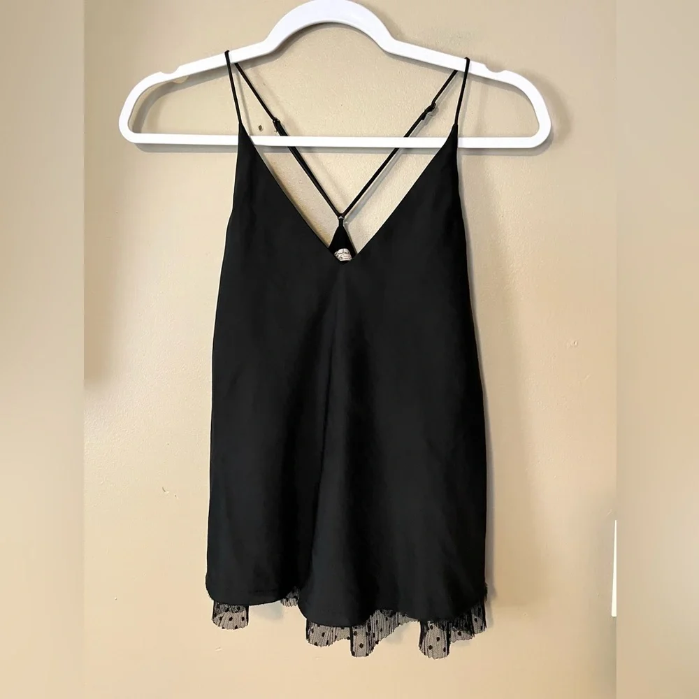Free People Intimately Free Satin Tiered Camisole